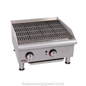 APW Wyott GCRB-24S Charbroiler, Gas, Countertop