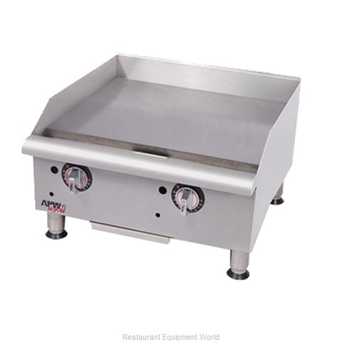 APW Wyott GGT-24S Griddle, Gas, Countertop