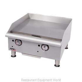 APW Wyott GGT-36S Griddle, Gas, Countertop