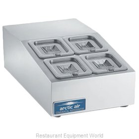 Arctic Air ACP4SQ Refrigerated Countertop Pan Rail