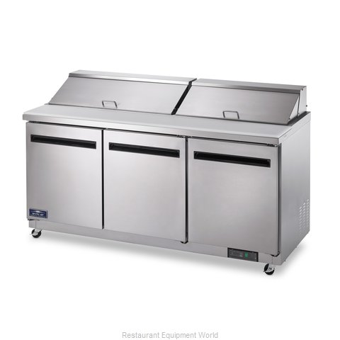 Arctic Air AMT72R Refrigerated Counter, Mega Top Sandwich / Salad Unit