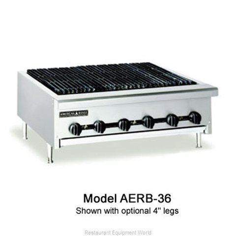 American Range AERB-24 Charbroiler Gas Counter Model