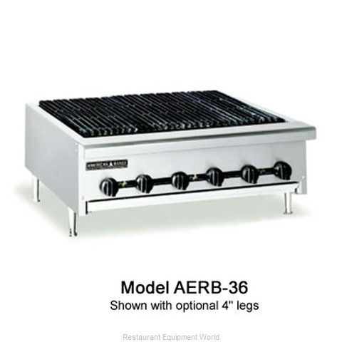American Range AERB-30 Charbroiler Gas Counter Model