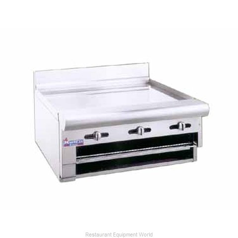 American Range ARGB-48 Griddle Overfire Broiler Gas Counter