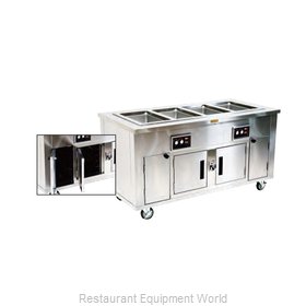 Alluserv AHF3HIB Serving Counter, Hot Food, Electric