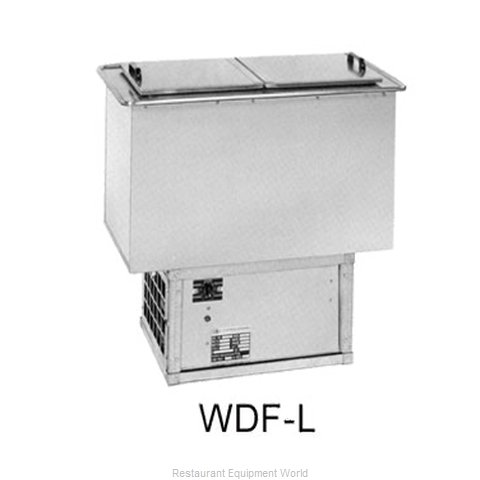 Atlas Metal WDF-L Ice Cream Dipping Cabinet, Drop-In