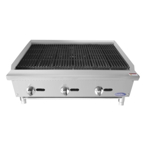 Atosa ATRC-36* Charbroiler, Gas, Countertop