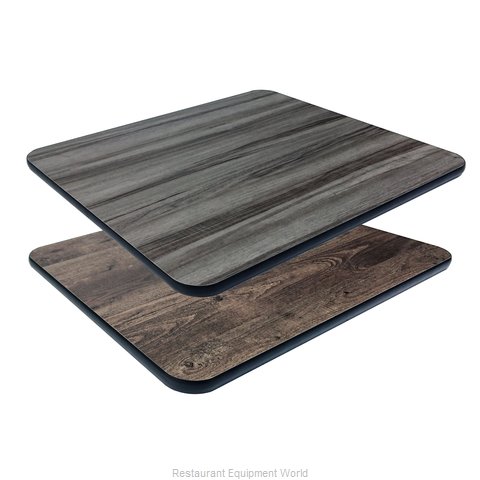 ATS Furniture ADL24-GY/BN Table Top, Laminate (Magnified)