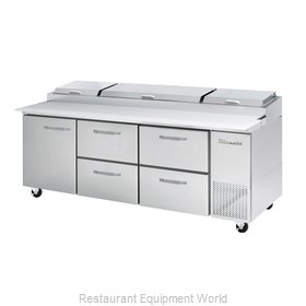 Blue Air Commercial Refrigeration BAPP93-D4RM-HC Refrigerated Counter, Pizza Pre