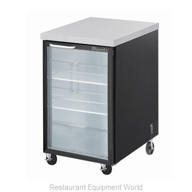Blue Air Commercial Refrigeration BBB23-1BG-HC Back Bar Cabinet, Refrigerated