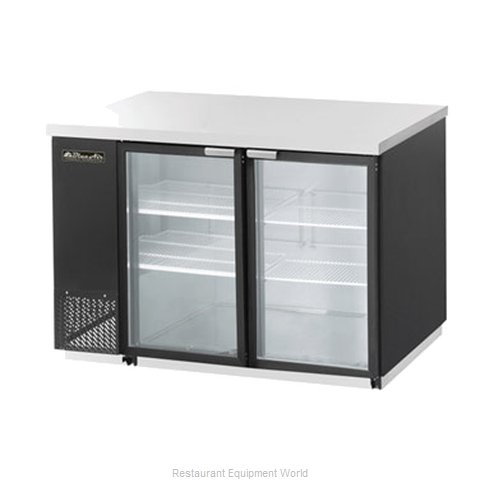Blue Air Commercial Refrigeration BBB59-2SG Back Bar Cabinet, Refrigerated