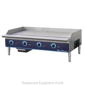 Blue Air Commercial Refrigeration BFMG-48 Griddle, Gas, Countertop
