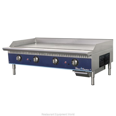 Blue Air Commercial Refrigeration BFTG-48 Griddle, Gas, Countertop