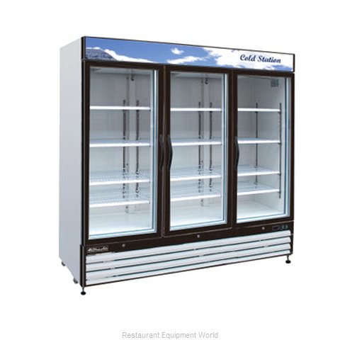 Blue Air Commercial Refrigeration BGM72 Refrigerator Merchandiser