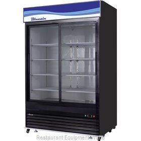 Blue Air Commercial Refrigeration BKGM48SLB-HC Refrigerator, Merchandiser