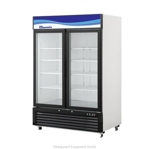 Blue Air Commercial Refrigeration BKGM49-HC Refrigerator, Merchandiser (Magnified)