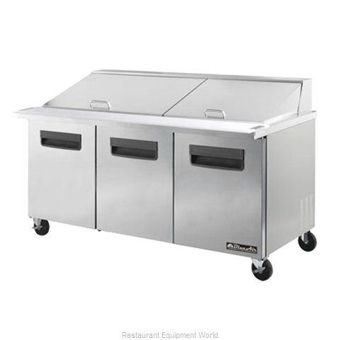 Blue Air Commercial Refrigeration BLMT72 Refrigerated Counter, Mega Top Sandwich