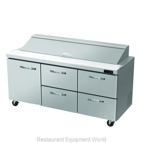 Blue Air Commercial Refrigeration BLPT72-D4RM-HC Refrigerated Counter, Sandwich