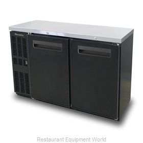 Blue Air Commercial Refrigeration BNB-48BT-HC Back Bar Cabinet, Refrigerated