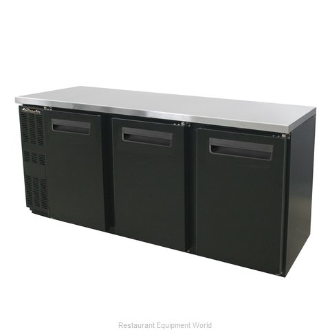 Blue Air Commercial Refrigeration BNB-72BT Back Bar Cabinet, Refrigerated