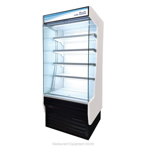 Blue Air Commercial Refrigeration BOD-36G Display Case, Refrigerated, Self-Serve