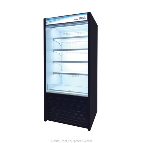 Blue Air Commercial Refrigeration BOD-36S Display Case, Refrigerated, Self-Serve