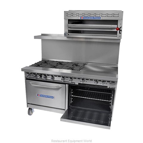 Bakers Pride 60-BP-6B-RG24-S26 Range, 60