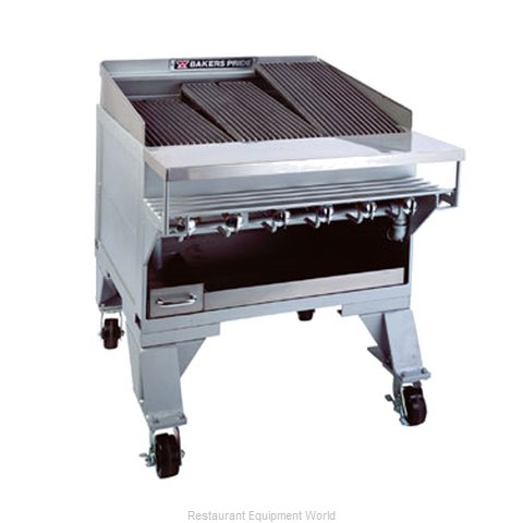 Bakers Pride CH-10GS CH Series Extra Heavy Duty Glo-Store Char Broiler