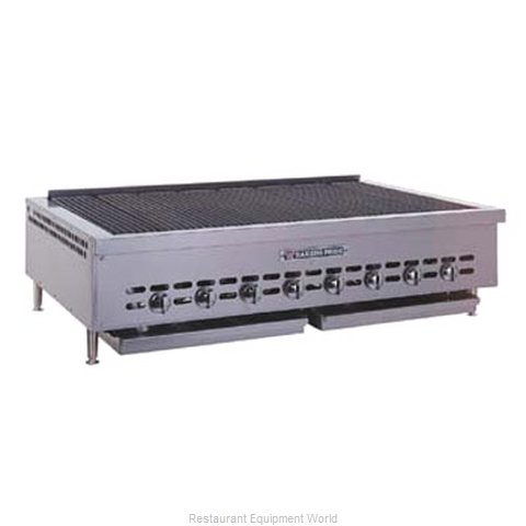 Bakers Pride HDCB-2424 Charbroiler Gas Counter Model
