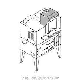 Bakers Pride PB-24S Exhaust Hood