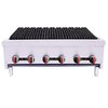 Asador Tipo Carbón, a Gas, para Encimera
 <br><span class=fgrey12>(BakeMax BACGG36-6 Charbroiler, Gas, Countertop)</span>