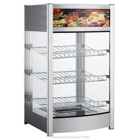 BakeMax BMCBF18 Display Case, Hot Food, Countertop