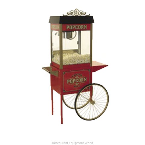 Cilios lecho flexible Carro para Venta de Algodones/Palomitas de Maíz/Granizados (Benchmark USA  30010 Wagon Stand)