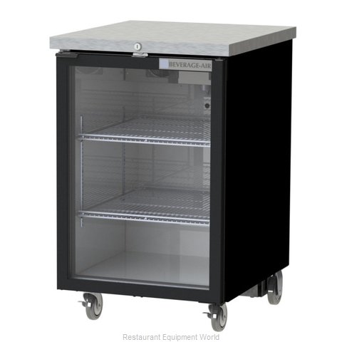 Beverage Air BB24HC-1-FG-B Back Bar Cabinet, Refrigerated