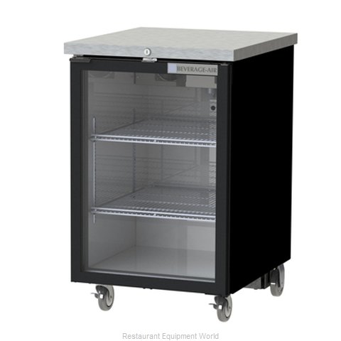 Beverage Air BB24HC-1-G-B Back Bar Cabinet, Refrigerated