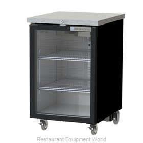 Beverage Air BB24HC-1-G-B Back Bar Cabinet, Refrigerated