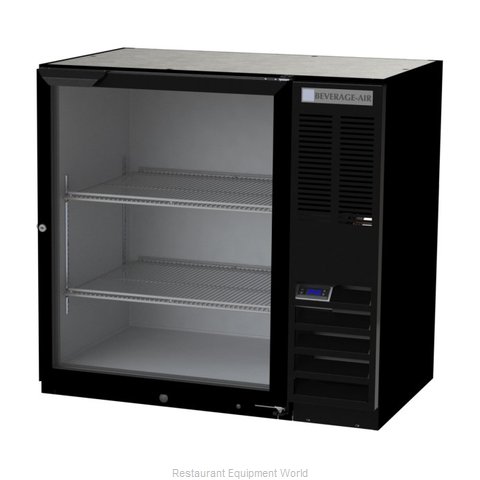 Beverage Air BB36HC-1-FG-S Back Bar Cabinet, Refrigerated