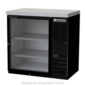 Beverage Air BB36HC-1-G-B-27 Back Bar Cabinet, Refrigerated