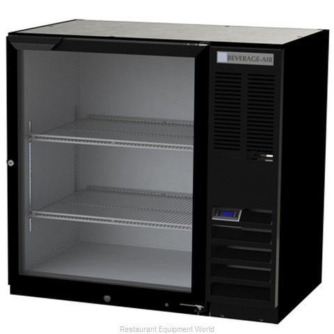 Beverage Air BB36HC-1-G-B Back Bar Cabinet, Refrigerated