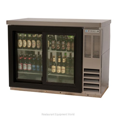 Beverage Air BB48GSY-1-S-27-PT Back Bar Cabinet, Refrigerated