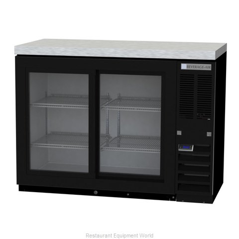 Beverage Air BB48HC-1-F-GS-B Back Bar Cabinet, Refrigerated