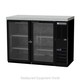 Beverage Air BB48HC-1-FG-B-27 Back Bar Cabinet, Refrigerated