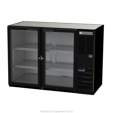 Beverage Air BB48HC-1-FG-B Back Bar Cabinet, Refrigerated