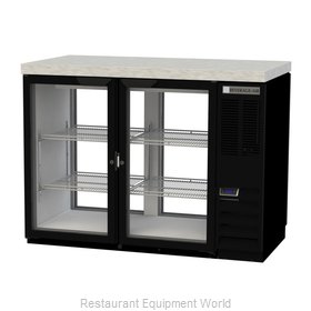 Beverage Air BB48HC-1-FG-PT-B-27 Back Bar Cabinet, Refrigerated