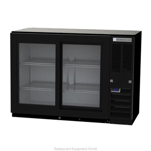 Beverage Air BB48HC-1-GS-B Back Bar Cabinet, Refrigerated