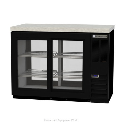 Beverage Air BB48HC-1-GS-F-PT-B-27 Back Bar Cabinet, Refrigerated