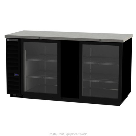 Beverage Air BB68HC-1-FG-B Back Bar Cabinet, Refrigerated