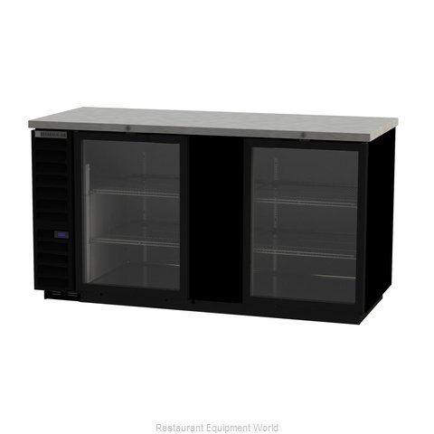 Beverage Air BB68HC-1-G-B Back Bar Cabinet, Refrigerated