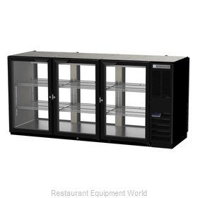 Beverage Air BB72HC-1-F-G-PT-B Back Bar Cabinet, Refrigerated