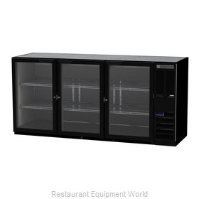 Beverage Air BB72HC-1-FG-B Back Bar Cabinet, Refrigerated